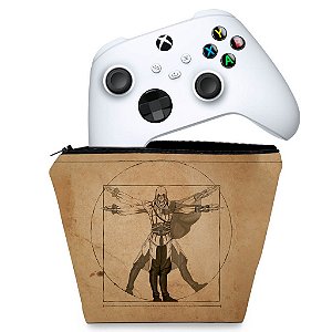 Capa Xbox Series S X Controle Case - Assassin’S Creed Vitruviano