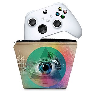Capa Xbox Series S X Controle Case - Abstrato #89