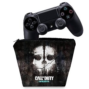 Capa PS4 Controle Case - Call Of Duty Ghosts