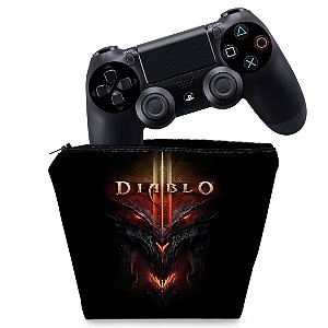Capa PS4 Controle Case - Diablo