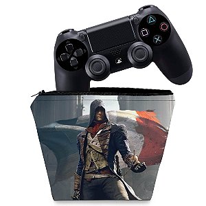 Capa PS4 Controle Case - Assassins Creed Unity