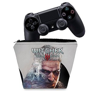Capa PS4 Controle Case - The Witcher #B