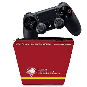 Capa PS4 Controle Case - The Metal Gear Solid 5 Special Edition