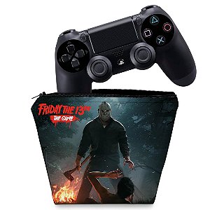 Capa PS4 Controle Case - Friday The 13Th The Game Sexta-Feira 13