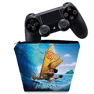 Capa PS4 Controle Case - Moana