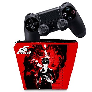 Capa PS4 Controle Case - Persona 5