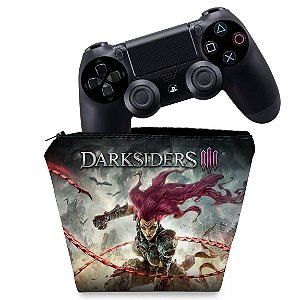 Capa PS4 Controle Case - Darksiders 3