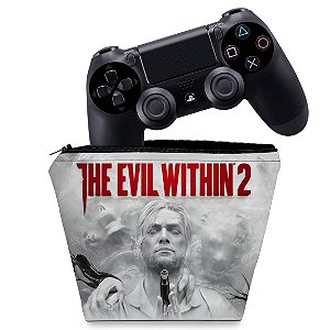 Capa PS4 Controle Case - The Evil Within 2
