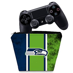 Capa PS4 Controle Case - Seattle Seahawks - Nfl