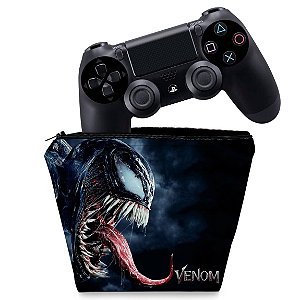 Capa PS4 Controle Case - Venom