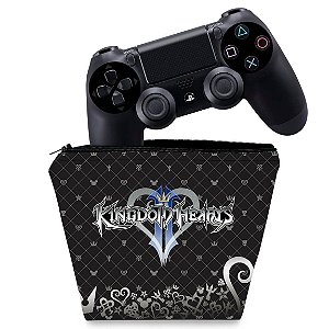 Capa PS4 Controle Case - Kingdom Hearts 3 Iii