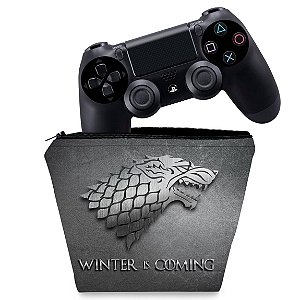 Capa PS4 Controle Case - Game Of Thrones Stark