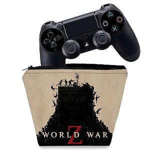 Capa PS4 Controle Case - World War Z