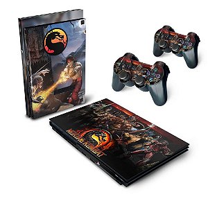 PS2 Slim Skin - Mortal Kombat