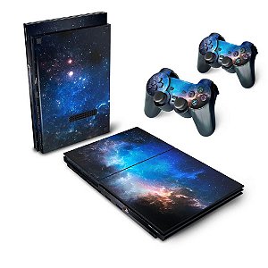 PS2 Slim Skin - Universo Cosmos