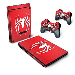 PS2 Slim Skin - Spider-man Homem-Aranha