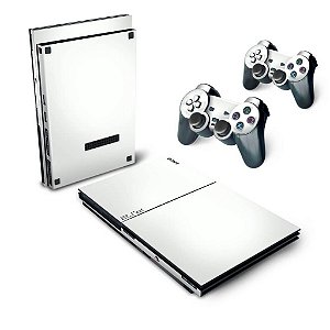 PS2 Slim Skin -Branco