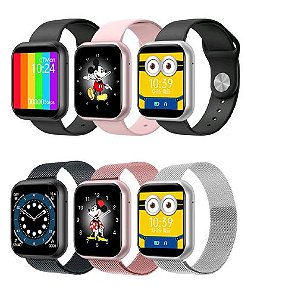 iwo12 lite pro troca pulseira tela infinita serie 6