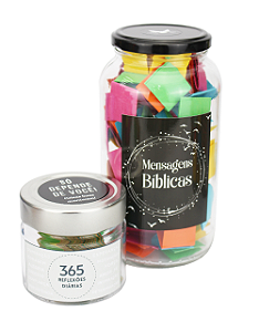 Kit Mensagens Bíblicas + 365 Inspirações Diárias