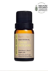 Óleo Essencial de Limão Siciliano - 10ml | Via Aroma