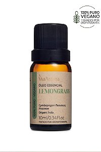 Óleo Essencial de Lemongrass - 10ml | Via Aroma