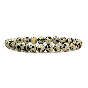 Pulseira Jaspe Dalmata