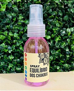 Spray Vibracional de Equilíbrio dos Chakras