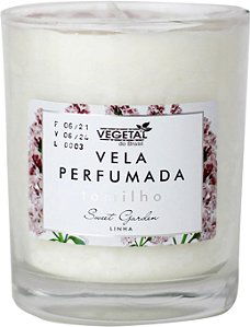 VELA PERFUMADA DE TOMILHO 165G- VEGETAL DO BRASIL