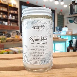 VELA PERFUMADA EQUILIBRIO- VEGETAL SPA-90G