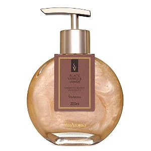 Sabonete Líquido Desodorante Black Vanilla Via Aroma - 200ml
