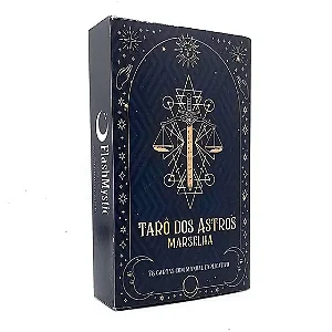 Tarô dos Astros Marselha Com 78 Cartas