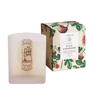 Vela Perfumada 210 g Figo Ambarado - Arabesc