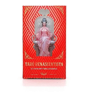 Tarô de Marselha Renascentista com 78 Cartas + Manual explicativo