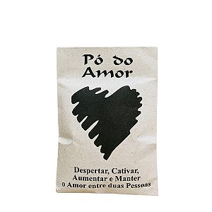 Pó mágico para simpatias 50g - Amor