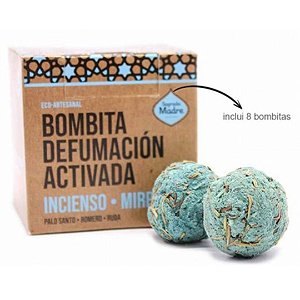 Bombinha de Defumação - Mirra e Olíbano Sagrada Madre