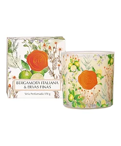VELA PERF BERGAMOTA ITALIANA E ERVAS FINAS 170 G