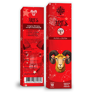 Incenso linha Zodíaco Dharma Signo de Aries