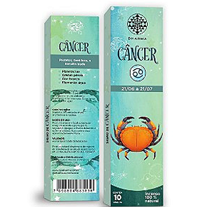 Incenso linha Zodíaco Dharma Signo de Câncer