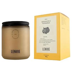Vela Perfumada Bergamota Framboesa  190g