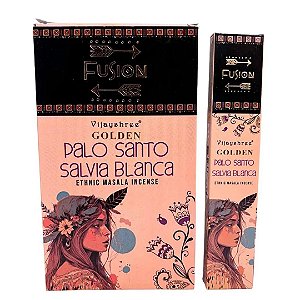 Incenso Golden Nag - Palo Santo e Salvia Branca