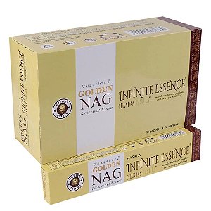 Incenso Golden Nag - Infinity Essence - Baunilha e Chandan