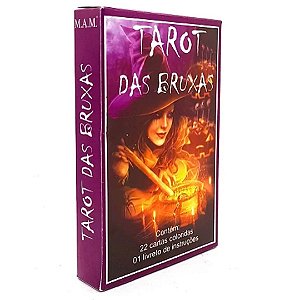 Taro das Bruxas com 22 Cartas + Livreto