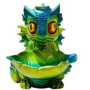 Incensário Cascata - Dragão Baby 12cm