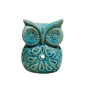 RECHAUD DE CERAMICA CORUJA VERDE
