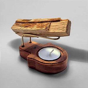 Incensário Queimador de Palo Santo - Mao de Fatima S/ Detalhe