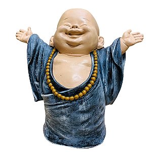 Buda Chinês da Felicidade - Azul