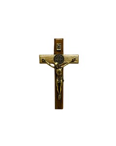 Crucifixo de Madeira para Parede - Pequeno