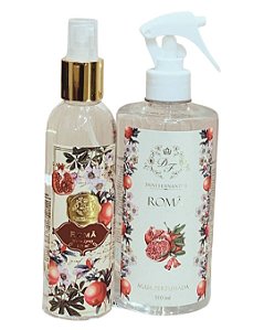 Kit Água Perfumada e Home Spray Romã