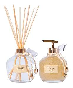 Kit Difusor e Sabonete Líquido Tênue 350ml Glitter