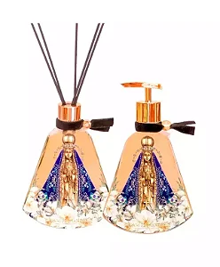 Kit Difusor e Sabonete Líquido Aroma Flor de Figo Mãe Querida
